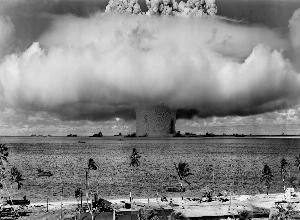 Atomic Bomb Beach Black And White 73909